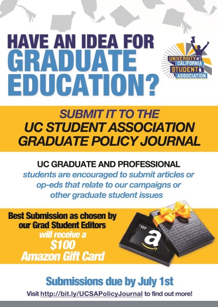 UC Grad Journal Flyer